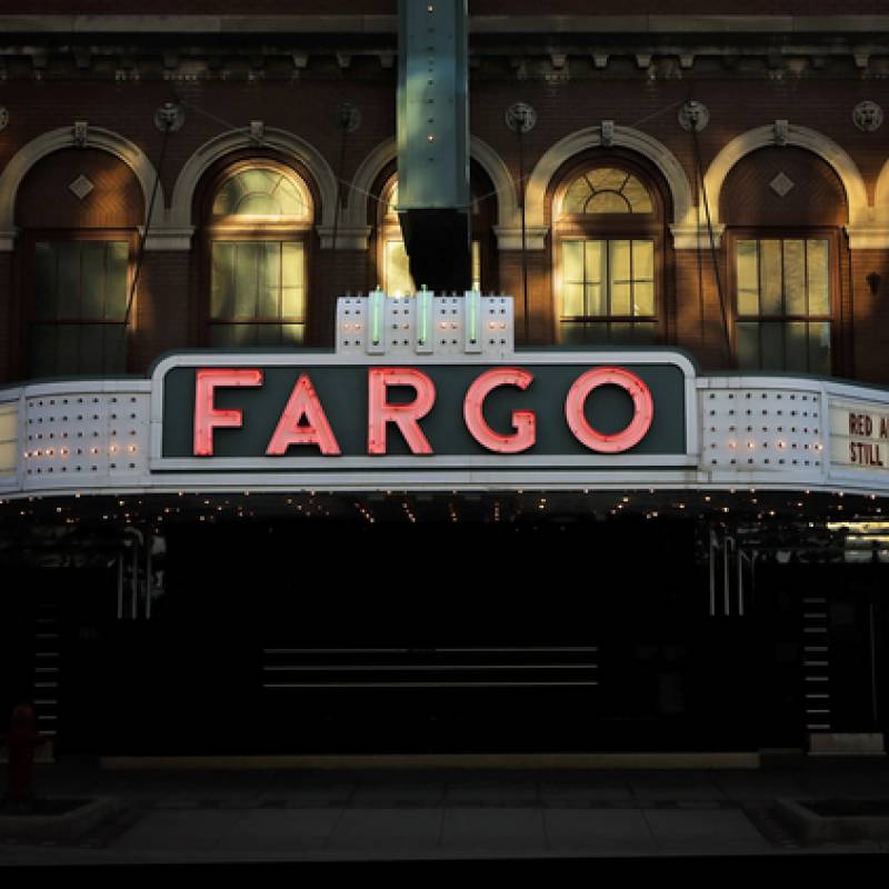 The Fargo Theater is an icon in downtown Fargo, Fargo, ND, 